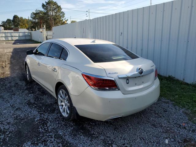 1G4GJ5E3XDF255393 - 2013 BUICK LACROSSE T WHITE photo 3