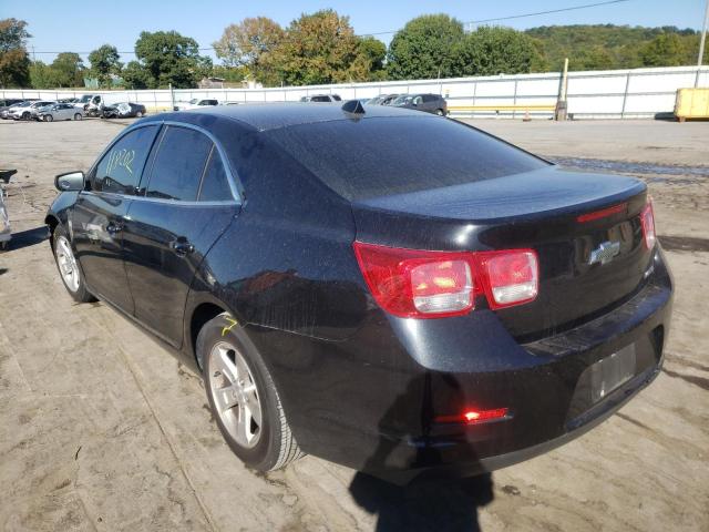 1G11B5SA2DF353935 - 2013 CHEVROLET MALIBU LS BLACK photo 3