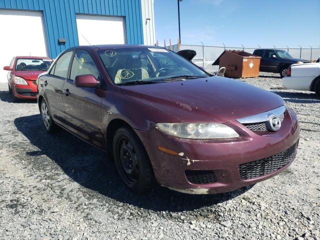 1YVHP80C285M00819 - 2008 MAZDA 6 I BURGUNDY photo 1