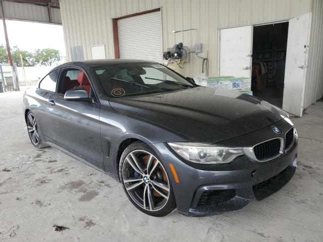 WBA3R1C51FK195181 - 2015 BMW 435 I GRAY photo 1