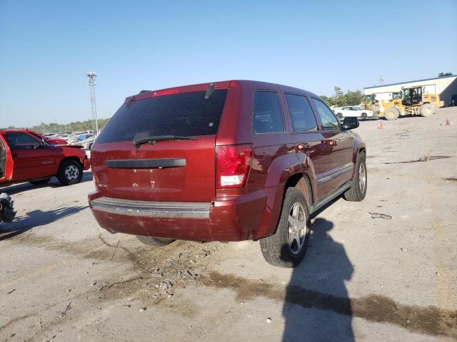 1J8GS48KX7C699225 - 2007 JEEP GRAN CHER MAROON photo 4