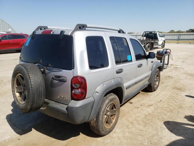 1J4GK38K75W548687 - 2005 JEEP LIBERTY RE Gümüş foto 4