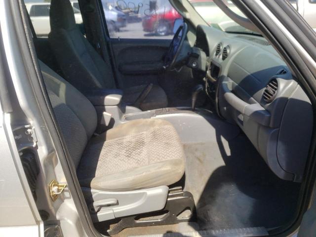 1J4GK38K75W548687 - 2005 JEEP LIBERTY RE Gümüş foto 5