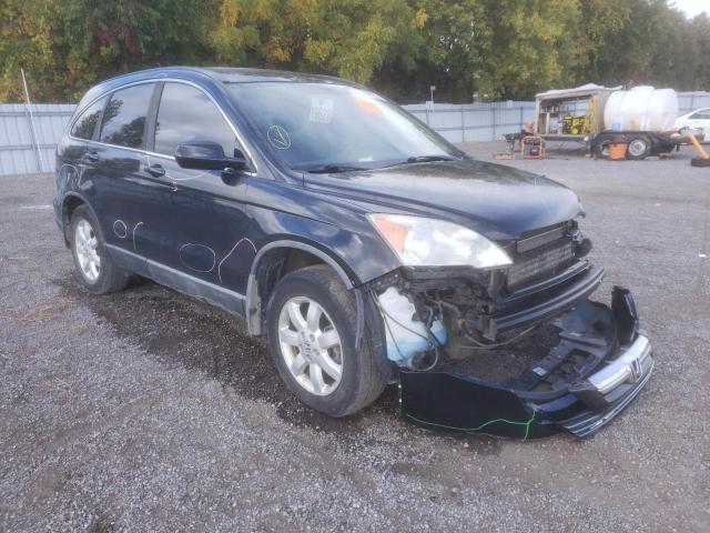 5J6RE48748L812424 - 2008 HONDA CR-V EXL BLACK photo 1