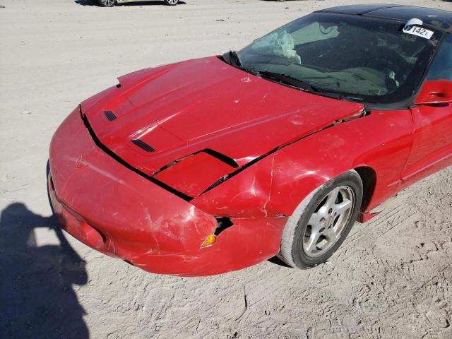 2G2FV22P0S2243203 - 1995 PONTIAC FIREBIRD F RED photo 9