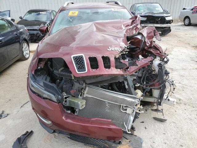 1C4PJLDB2LD505057 - 2020 JEEP CHEROKEE L MAROON photo 9