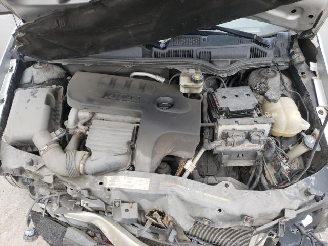 1G8AM12FX5Z111944 - 2005 SATURN ION LEVEL SILVER photo 7