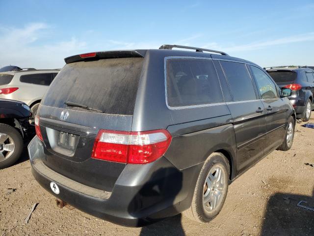 5FNRL38726B457162 - 2006 HONDA ODYSSEY EX TURQUOISE photo 4