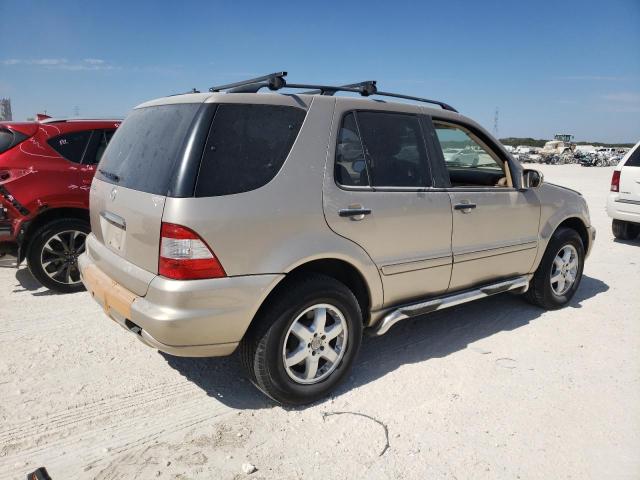 4JGAB75E93A378789 - 2003 MERCEDES-BENZ ML 500 GOLD photo 4