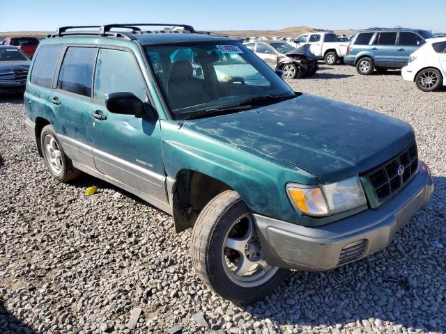 JF1SF6555WH758950 - 1998 SUBARU FORESTER S GREEN photo 1