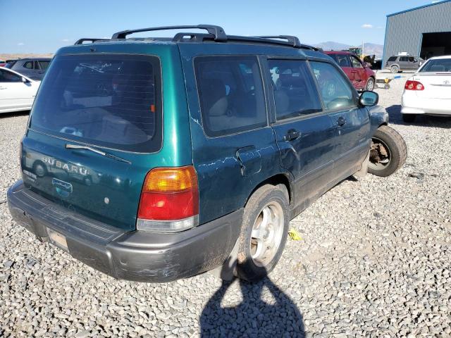 JF1SF6555WH758950 - 1998 SUBARU FORESTER S GREEN photo 4