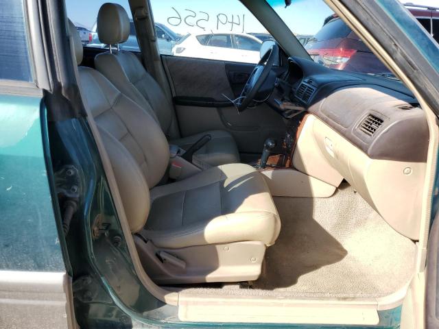 JF1SF6555WH758950 - 1998 SUBARU FORESTER S GREEN photo 5