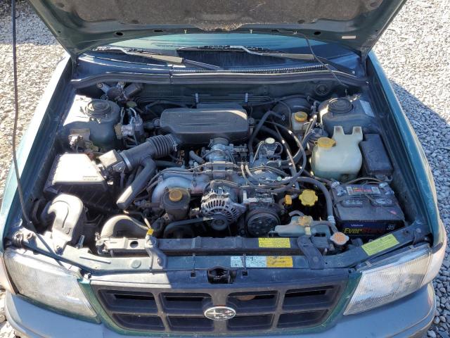 JF1SF6555WH758950 - 1998 SUBARU FORESTER S GREEN photo 7