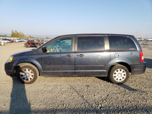 2A8HR44H28R725318 - 2008 CHRYSLER TOWN & COU BLUE photo 9