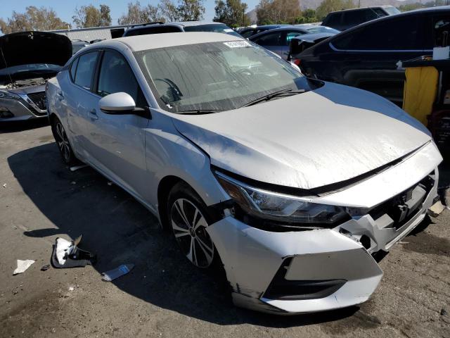 3N1AB8CV0LY270962 - 2020 NISSAN SENTRA SV SILVER photo 1