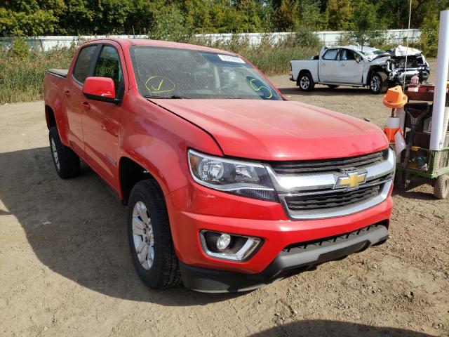 1GCGTCEN2K1342915 - 2019 CHEVROLET COLORADO L RED photo 1
