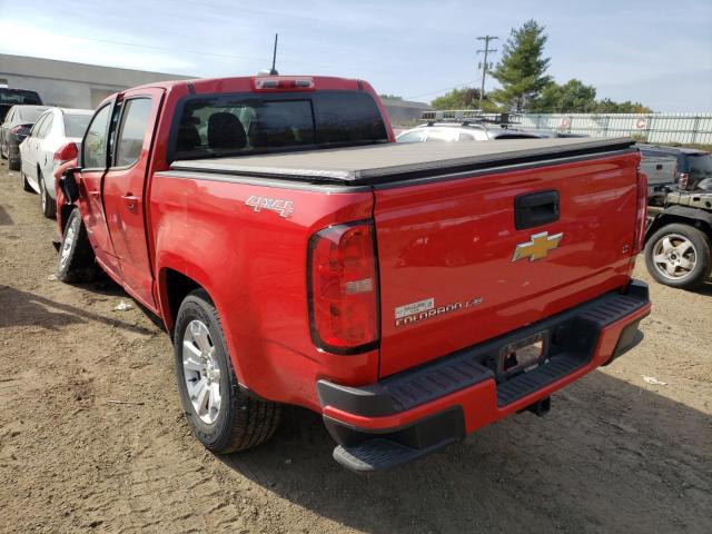 1GCGTCEN2K1342915 - 2019 CHEVROLET COLORADO L RED photo 3