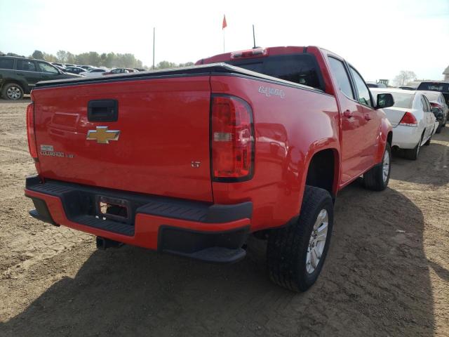1GCGTCEN2K1342915 - 2019 CHEVROLET COLORADO L RED photo 4