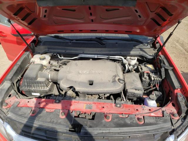 1GCGTCEN2K1342915 - 2019 CHEVROLET COLORADO L RED photo 7