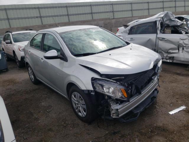 1G1JB5SH8H4113285 - 2017 CHEVROLET SONIC LS SILVER photo 1