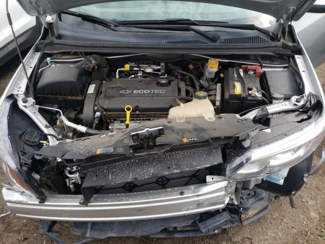 1G1JB5SH8H4113285 - 2017 CHEVROLET SONIC LS SILVER photo 7