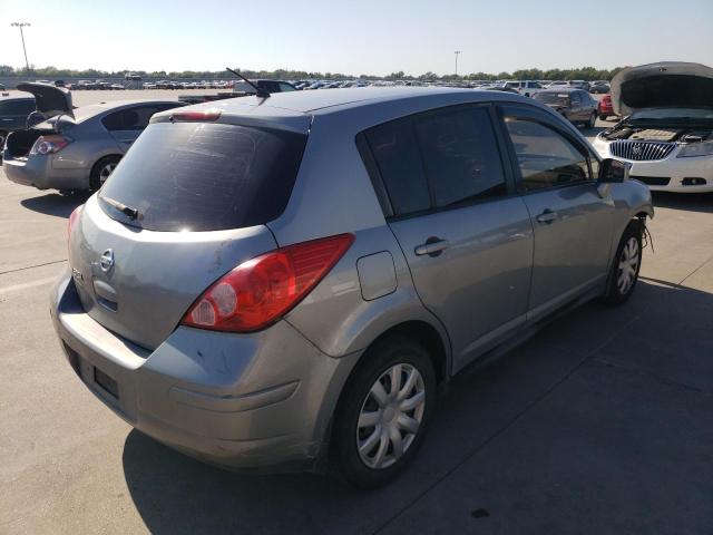 3N1BC1CP0BL407808 - 2011 NISSAN VERSA S GRAY photo 4