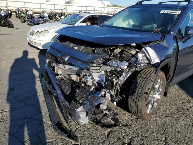 2T3A1RFV8MC209983 - 2021 TOYOTA RAV4 XLE P GRAY photo 9