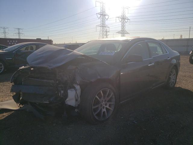 1G1ZE5EB8A4132216 - 2010 CHEVROLET MALIBU LTZ ნაცრისფერი ფოტო 2