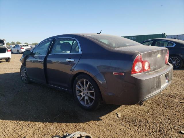 1G1ZE5EB8A4132216 - 2010 CHEVROLET MALIBU LTZ ნაცრისფერი ფოტო 3