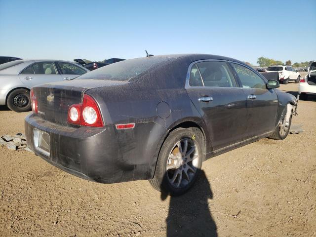 1G1ZE5EB8A4132216 - 2010 CHEVROLET MALIBU LTZ ნაცრისფერი ფოტო 4