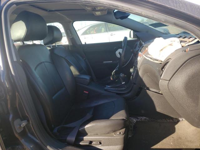 1G1ZE5EB8A4132216 - 2010 CHEVROLET MALIBU LTZ ნაცრისფერი ფოტო 5