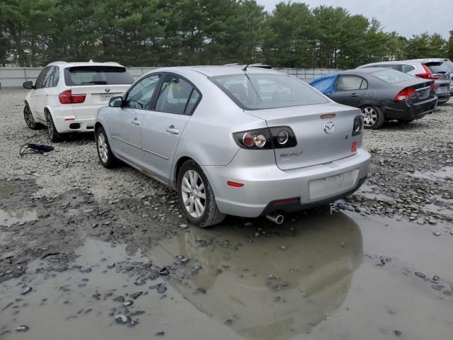 JM1BK32G081814573 - 2008 MAZDA 3 I GRAY photo 3