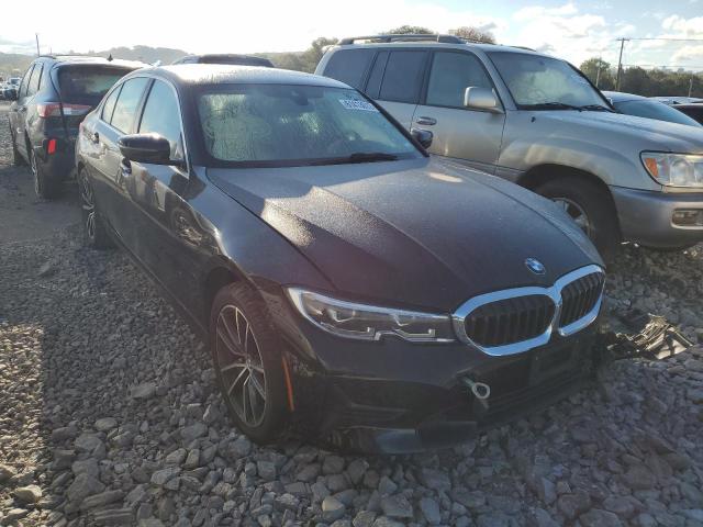 3MW5R7J01L8B21095 - 2020 BMW 330XI BLACK photo 1