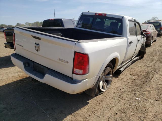 1C6RR7TT5HS842271 - 2017 RAM 1500 SLT WHITE photo 4