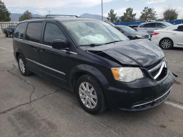 2C4RC1BG0ER443275 - 2014 CHRYSLER TOWN & COU BLACK photo 1