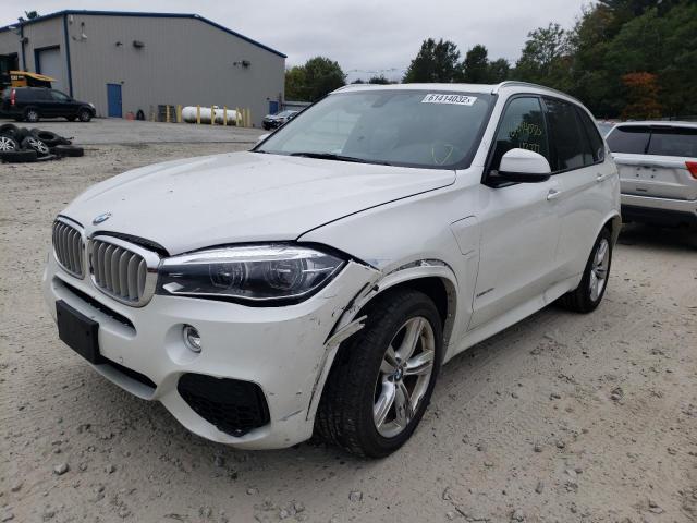 5UXKT0C35H0S81650 - 2017 BMW X5 XDR40E WHITE photo 2
