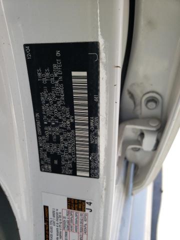 JTLKT334750207206 - 2005 TOYOTA SCION XB თეთრი ფოტო 10