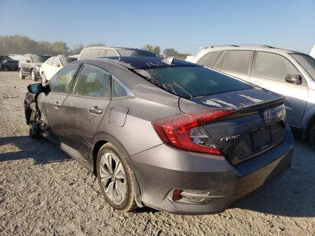 19XFC1F77GE019058 - 2016 HONDA CIVIC EXL 灰色 照片 3