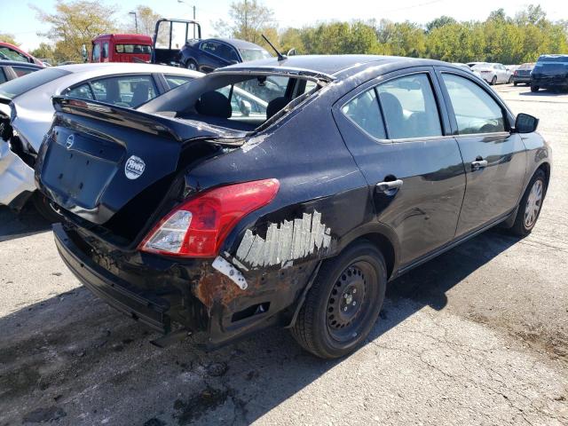 3N1CN7AP5HL903622 - 2017 NISSAN VERSA S BLACK photo 4