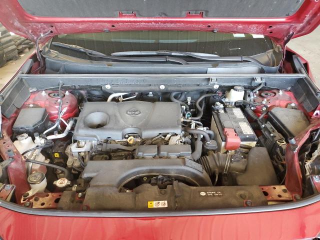 2T3A1RFV7MW246439 - 2021 TOYOTA RAV4 XLE P MAROON photo 7