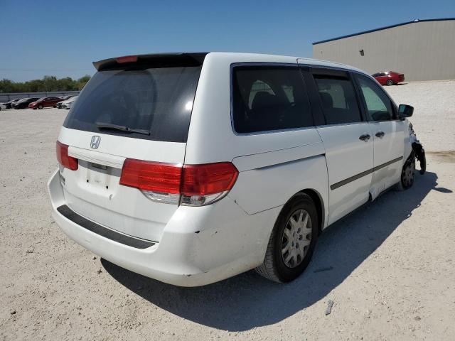 5FNRL38249B005626 - 2009 HONDA ODYSSEY LX WHITE photo 4