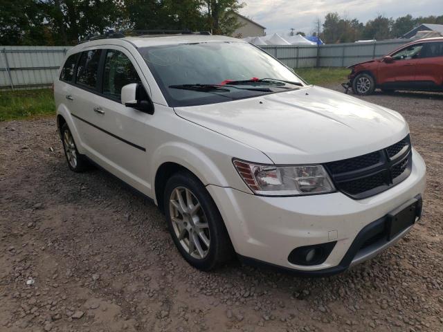 3C4PDDFG7ET149918 - 2014 DODGE JOURNEY R/ WHITE photo 1