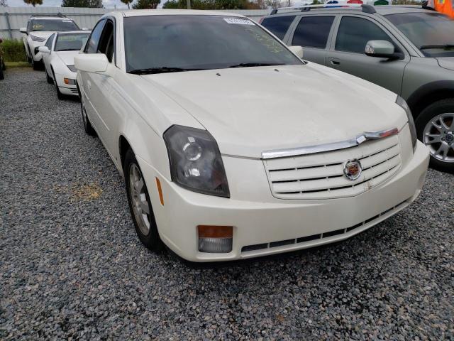 1G6DP577470116568 - 2007 CADILLAC CTS HI FEA WHITE photo 1