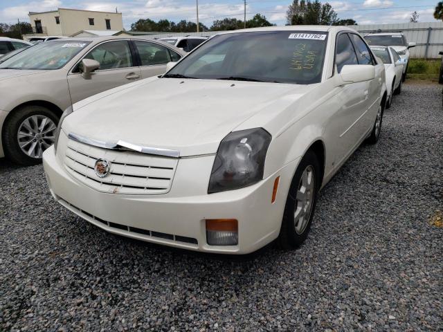 1G6DP577470116568 - 2007 CADILLAC CTS HI FEA WHITE photo 2