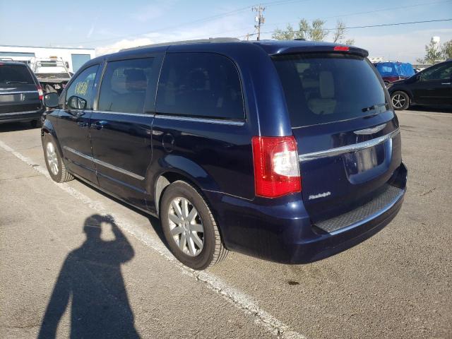 2C4RC1BGXDR508955 - 2013 CHRYSLER TOWN & COU BLUE photo 3