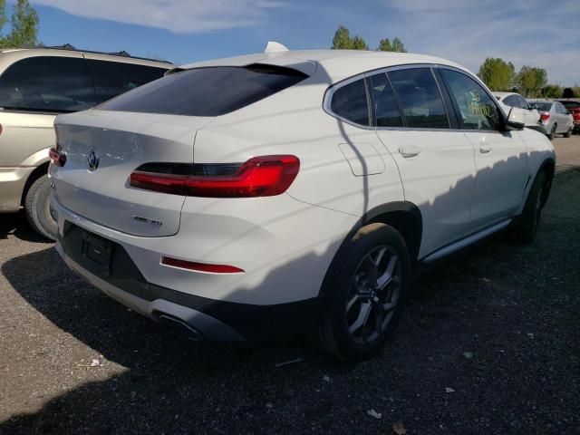 5UX33DT00N9L33470 - 2022 BMW X4 XDRIVE3 WHITE photo 4