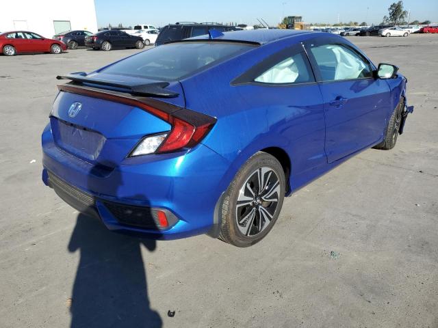 2HGFC3B77GH353808 - 2016 HONDA CIVIC EXL Mavi foto 4