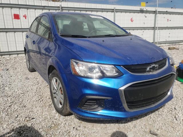 1G1JB5SH9J4113656 - 2018 CHEVROLET SONIC LS BLUE photo 1