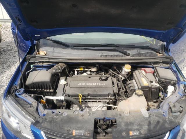 1G1JB5SH9J4113656 - 2018 CHEVROLET SONIC LS BLUE photo 7