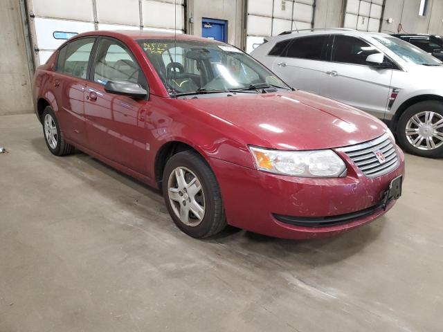 1G8AJ55F87Z183708 - 2007 SATURN ION LEVEL BURGUNDY photo 1